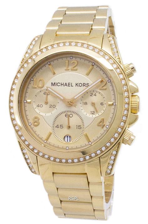 michael kors mk face watch|Michael Kors rhinestone watch.